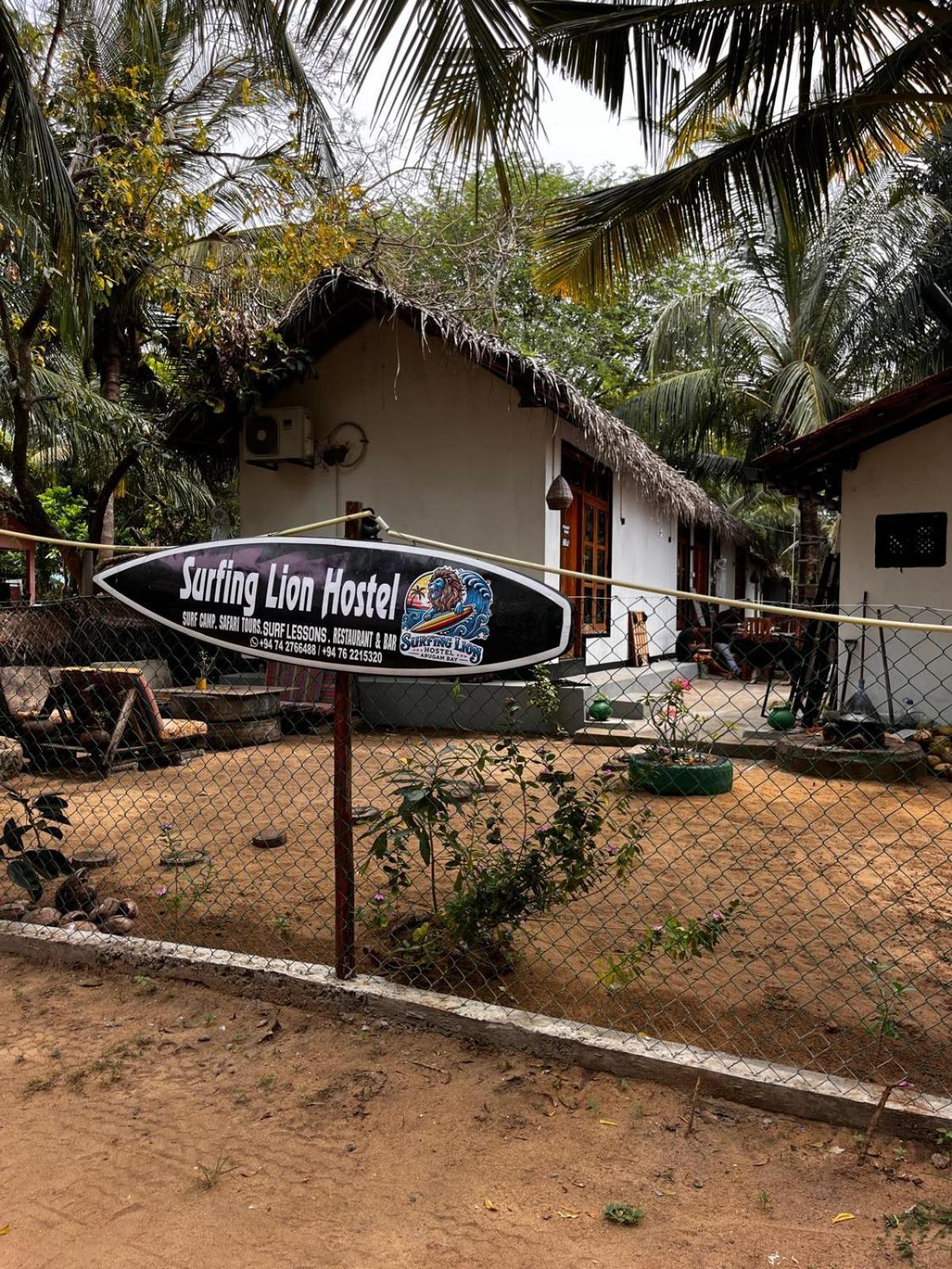 Surfing Lion Hostel Arugam Bay Exterior foto